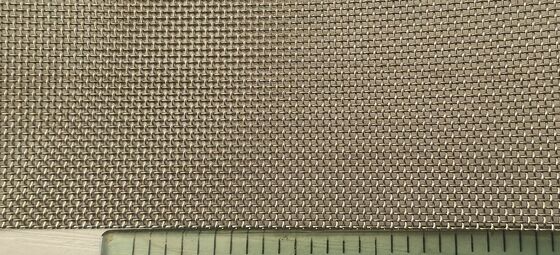 20mesh 0.45mm Wire Stainless Steel Plain Weave Square Wire Mesh Far Superior Corrosion Resistance