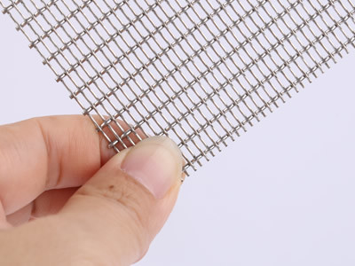 Büyük Yüzey Kaplamaları İçin Dokuma Tel Perdelik Düz Dokuma Dekoratif Metal Hasır