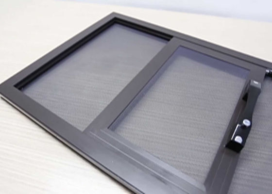 Kare Delik 10 Mesh × 10 Mesh Alüminyum Sineklik Hafif Dayanıklı Yüksek Mukavemet
