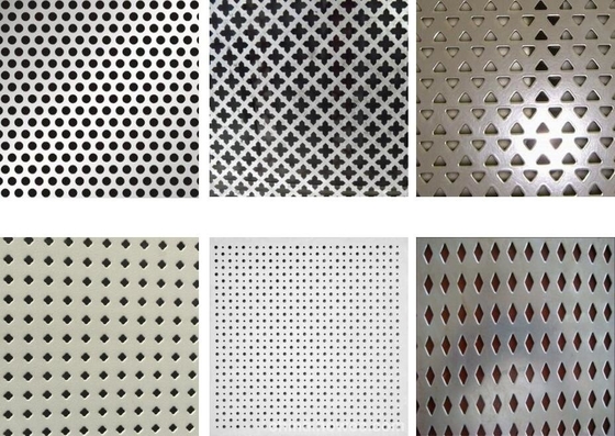 Paslanmaz Çelik Delikli Metal Hasır 0.40 - 5.00MM Kalınlık