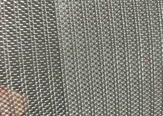 Bina Cephe Kaplaması İçin Precrimped Tip Sert Hasır Dekoratif Metal Hasır