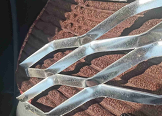 Eloksal 2mm ila 100mm Alüminyum Elmas Örgü Açılış Alanı% 10 -% 80