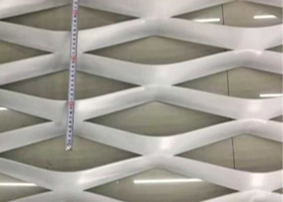Galvanizli Alüminyum Genişletilmiş Metal Hasır Genişliği 0.5m-2.5m