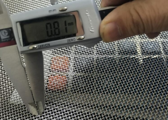 Çeşitli koruma için 750 mm korozyona dayanıklı güvenlik ekranı