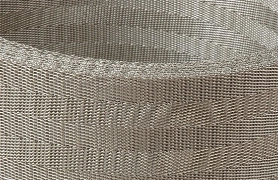 Geriye dönük düz Twill Dutch Weave Screen Mesh 304 316 Ekstrüder için dokunan