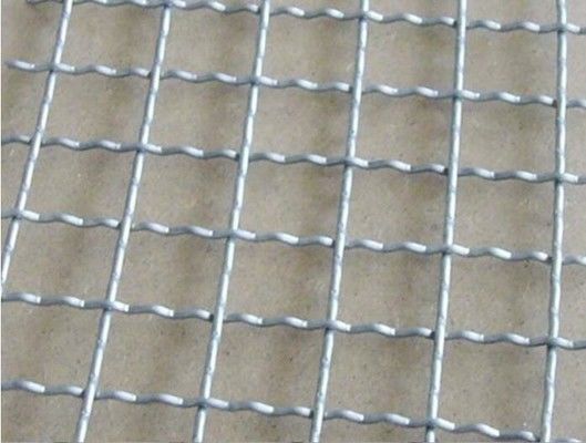 Stainless Steel Wire Mesh SS304 Crimped Mesh Square Hole 1-10mm Wire Gauge