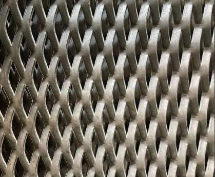 Decorative Aluminum Expanded Wire Metal Sheet Anti Corrosive Easy Operation