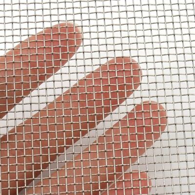 120×110 Mesh Plain Weave 201 302 SS Dokunmuş Tel Ağı