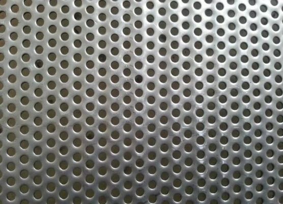 SS304 Delikli Paslanmaz Çelik Ekran 0,5 mm ila 10 mm Yuvarlak Delik