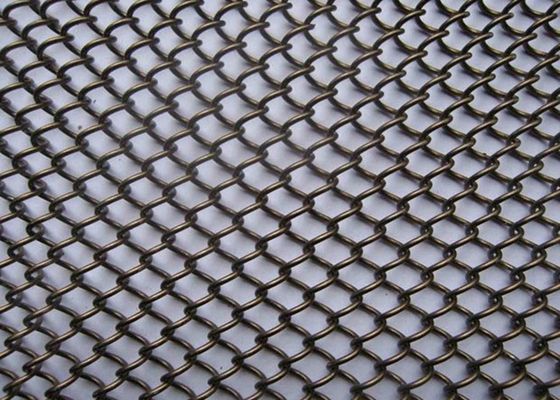 Spiral Perde S Tipi Dekoratif Metal Hasır Ekran