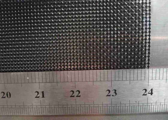SS316L Paslanmaz Çelik Güvenlik Ekranı Mesh Toz Boyalı 18 Meshx0.17mm