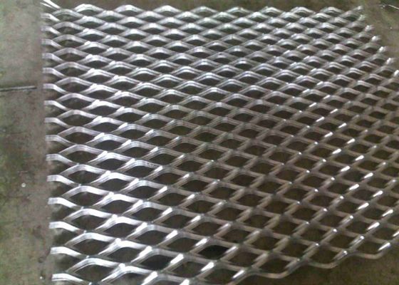 Yükseltilmiş Paslanmaz Çelik Genişletilmiş Metal Asit Direnci 0,5 ila 8 mm