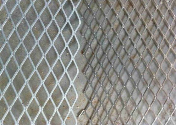 Düzleştirilmiş Elmas Delik Genişletilmiş Metal Mesh Pürüzsüz Yüzey SS304 SS316 VB