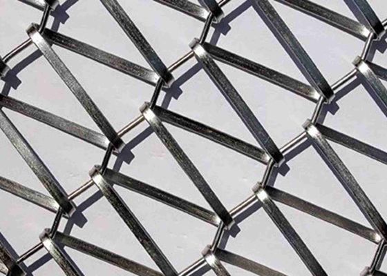 Yüksek Sıcaklık AISI 1mm ila 3mm Tel Konveyör Bant Paslanmaz Çelik