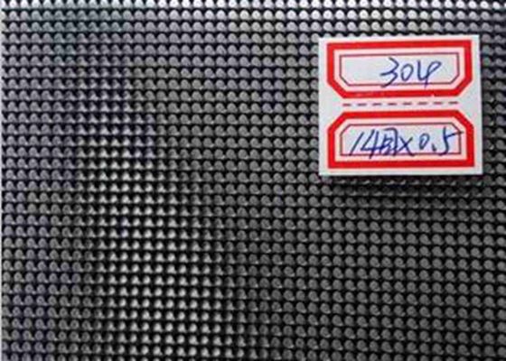Bwg 31 - Bwg34 Tel Paslanmaz Çelik Güvenlik Ekran Mesh Epoksi Kaplı 12x12