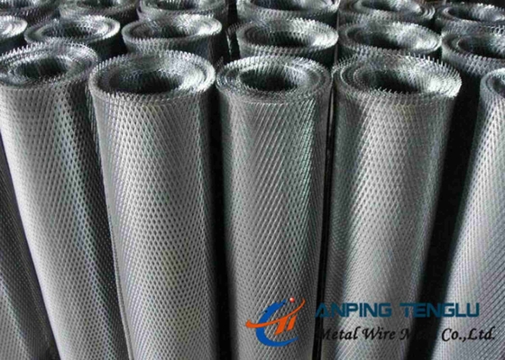 Korozyon Direnci 8mm Paslanmaz Çelik Genişletilmiş Metal Hasır İyi Mukavemet
